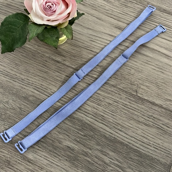 VS Periwinkle Adjustable Bra Straps - Picture 3 of 5